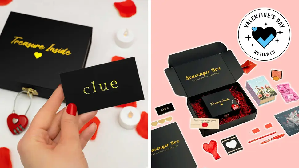 Scavenger Box Valentine's Day kit: Gift a romantic scavenger hunt this year