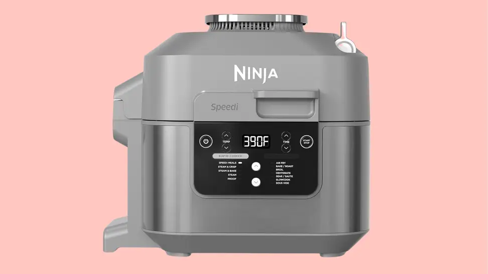 Ninja Speedi on pink background