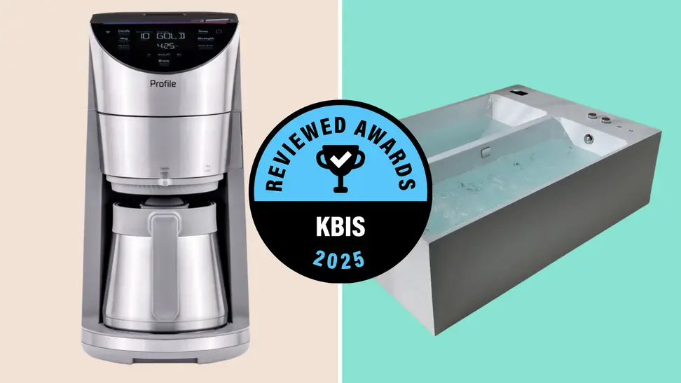A coffee maker and Cold Plunge Indoor Tub on a colorful background
