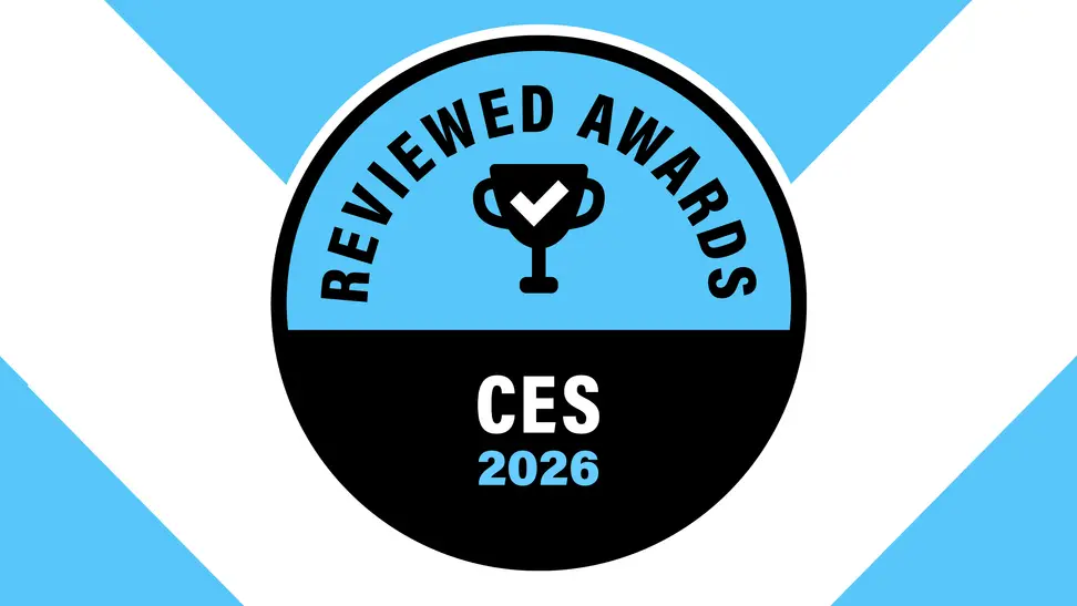 CES 2026 award logo on a blue and white background