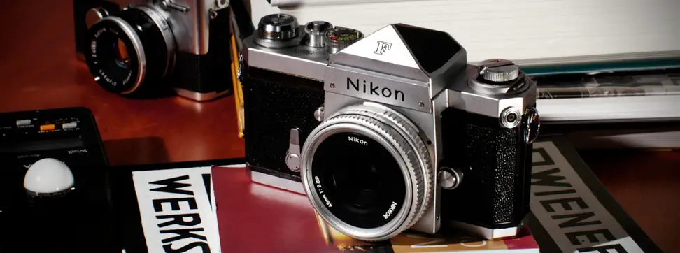 Here's a roundup of some retro cameras from Nikon, Canon, Contax, Pentax, Ilford, and even Polaroid